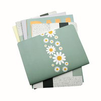 Carnet de planification quotidienne élégant et chic, écologique, avec reliure cousue, formats A4/A5/A6, 50 feuilles, ouverture à plat pour des notes impeccables