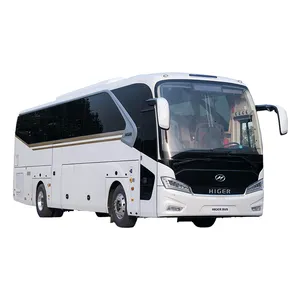 Higer Luxury Coach Bus nuovo autobus a 55 posti con guida a sinistra nuovo autobus Higer