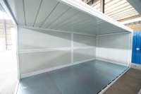 Maison conteneur pliable économique de 20 pieds, maison modulaire préfabriquée pour location résidentielle, certifiée CE, montage rapide vidéo