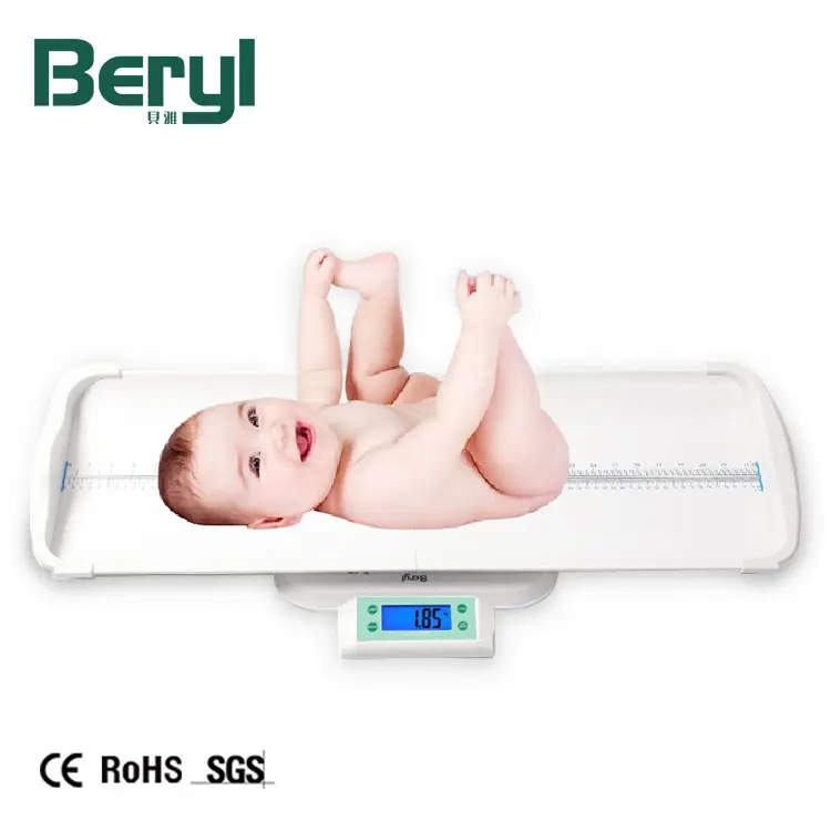 Kaliteli dijital bebek ağırlığı ve yükseklik ölçekler bebek ölçekler ile yükseklik