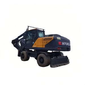 Excavadora de Ruedas Usada Hyundai 210w-9 Original de Corea, 21 Toneladas, Motor Cummins, con Alta Potencia de Excavación, en Venta - Product Image 1