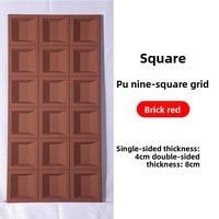 Brique creuse légère et solide en PU Jiugongge, moderne, imperméable, très tendance, pour construction artistique de murs de fond et de frontons de portes