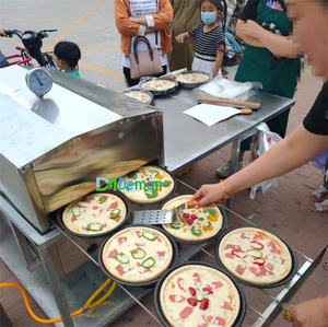 <span class=keywords><strong>Four</strong></span> <span class=keywords><strong>à</strong></span> gaz Portable pour aliments, chariot, poêle <span class=keywords><strong>à</strong></span> pizza, 24 w, prix réglable, machine pour pâtisseries et pizza - Product Image 2