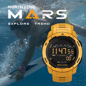 Reloj Digital para Hombre NORTH EDGE, Relojes Deportivos para Hombre, Hora Dual, Podómetro, Alarma, Resistente al Agua 50M, Reloj Digital - Product Image 3