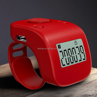 Nouveau bouddha perle prière compteur Clicker 6 canaux électronique numérique Tally Ring Count Tasbih Ring au prix le plus bas