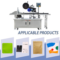 Machine d'étiquetage de pagination automatique pour sacs en plastique, cartes, papier, cartons, livrets d'instructions avec codage de date