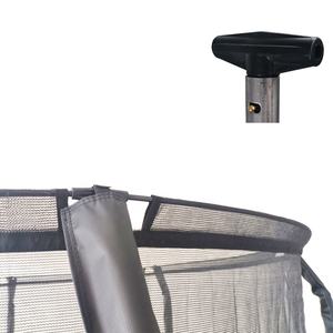 <span class=keywords><strong>Trampoline</strong></span> d'extérieur Yijian pour garçons et filles avec <span class=keywords><strong>filet</strong></span> de sécurité, en polypropylène durable, mousse PVC, acier galvanisé noir, certifié TUV/GS pour enfants - Product Image 4