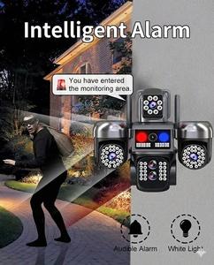 Cámara de Seguridad IP Solar V380 <span class=keywords><strong>Pro</strong></span> con Zoom Óptico 10X, 16MP, <span class=keywords><strong>4</strong></span> Lentes, 4G, Alarma, Panel Solar Dual, Batería y Visión Nocturna - Product Image 3