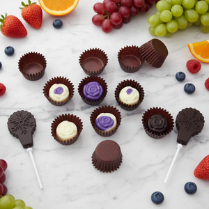 Gobelets en papier pour chocolat de qualité supérieure, épais, taille standard, mini-gobelets en papier pour la pâtisserie, gobelets en papier pour biscuits aux pépites de chocolat, <span class=keywords><strong>Ferrero</strong></span> Rocher - Product Image 4