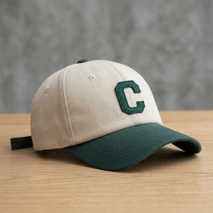 Hot Selling Cotton <b>Baseball</b> <b>Cap</b> With 3D Embroidered Logo Two Tone Color Adjustable Unisex Casual Hat 6 Panel Design - Product Image 1