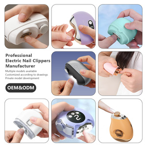 Coupe-ongles électrique USB intelligent, coupe-ongles automatique indolore avec lumière LED - Sûr, pour bébé, adulte - Product Image 4