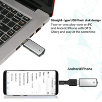 2 en 1 Mini enregistreur vocal numérique Dictaphone Enregistrement rechargeable USB 2.0 Drive Sound Audio Recorder 150 Hours WAV PQ141