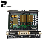 Coque métallique de module d'amplificateur de puissance audio professionnel pour une utilisation sur scène fabriquée en Chine