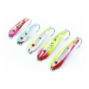 Diepzee Makreel Vissen Trollen Lokken Roestvrij Staal Metalen Lepel Zeevissen Aas 2 "/3"/3.5 "/4"/5 "/5.5"/6 "/7" - Product Image 3