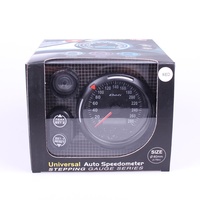 Untuk Defi 3.75 inci 80mm 7 warna 0-11000 RPM Motor Stepper Tachometer RPM Gauge dengan lampu Shift untuk mobil otomatis