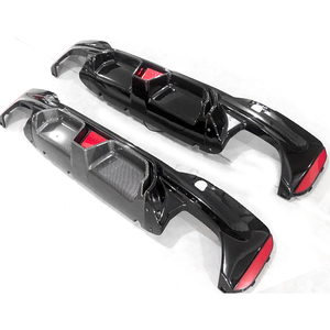 Diffuseur arrière en fibre de carbone sec pour BMW Série 5 <span class=keywords><strong>G30</strong></span> <span class=keywords><strong>M5</strong></span> <span class=keywords><strong>Competition</strong></span> 2020- M Power Style Bumper Lip Guard - Product Image 6
