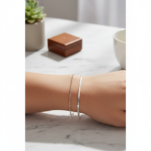 Pulsera de Plata 925 con Cadena Serpentina y Cadena Gruesa de Turquía - Product Image 2