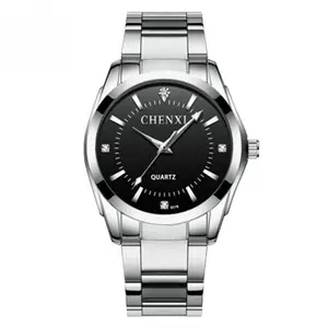 CHENXI 021B Ladies And Gents Analog Quartz Lovers Watch Stainless Steel Strap Simple Watch Online Cheap Chinese Watches