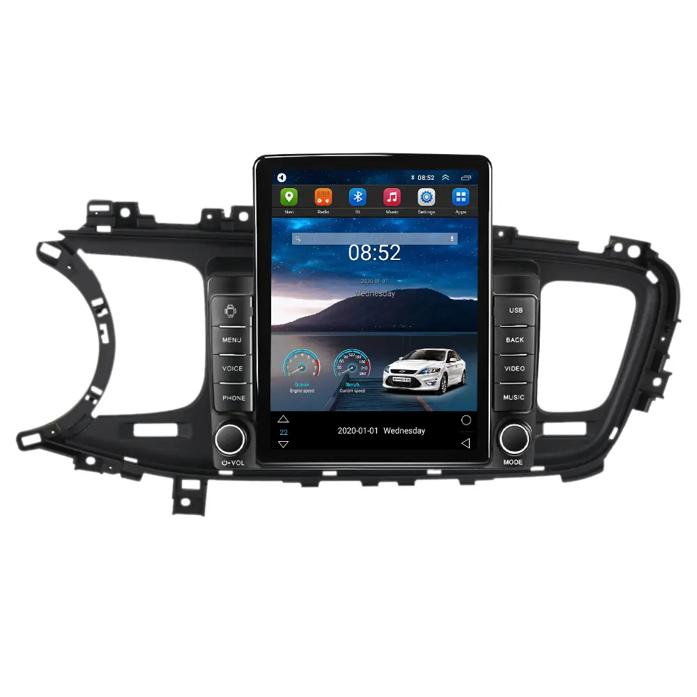 Kirinavi WC-KU7041 Android 10.0 8" Car Pc 2014 2015 Car Radio Audio Stereo Navigation System Wifi 3g for Kia OPTIMA K5 Support