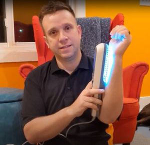 KN-4003BL cầm tay hẹp ban nhạc ánh sáng mặt trời vitiligo điều trị thiết bị nhà sử dụng liệu pháp ánh sáng máy cho bệnh vẩy nến điện - Product Image 4