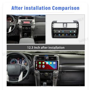 Autoradio 13,6 pouces avec lecteur de cassettes pour Toyota 4Runner 2009 2010 2011-2019, récepteur multimédia GPS Android 11 - Product Image 6