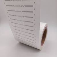 Étiquette adhésive double face UHF pour le suivi des livres de bibliothèque