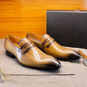 New Design Plus-size Dress and Oxford Shoes Direct-<b>sale</b> and Wholesale Men's Formal Casual Slip-on Shoes Breathable Waterproof - Product Image 6