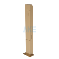 Système d'interphone visuel AKE en alliage d'aluminium étanche pour parking intelligent, terminal d'interphone vocal extérieur IP54, modèle de base