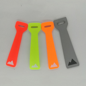 Tirette de fermeture éclair en caoutchouc silicone Lanke Fluorescein Jaune, Fluorescein Orange, Fluorescein Vert - Product Image 1