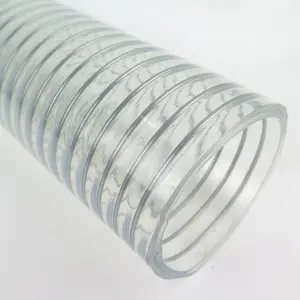 Tuyau Flexible à ressort de petit diamètre renforcé en spirale de fil d'acier PVC
