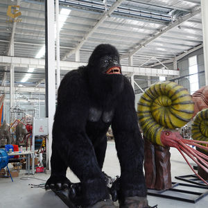 Modèle d'animal animatronique gorille de simulation de parc d'attractions SGAA63 pour centre commercial - Product Image 6