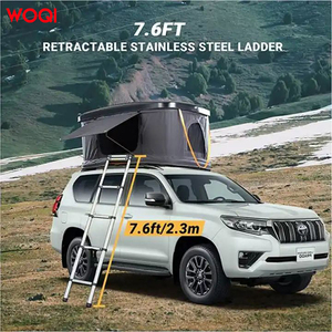 Woqi Rooftop <b>Tent</b> Hard <b>Tent</b> for SUV Travel Installation <b>Tent</b> <b>Large</b> Space Suitable for 2 People - Product Image 6