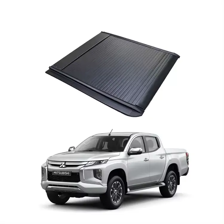 Wholesale hard type waterproof retractable pickup tonneau cover truck bed roller lid tonneau cover for Mitsubishi L200/Triton