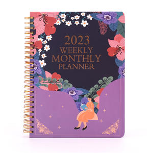 LABON-Agenda Diaria semanal, planificador diario, cuaderno, pegatina en espiral, planificador y diario, regalo, <span class=keywords><strong>2023</strong></span> - Product Image 1