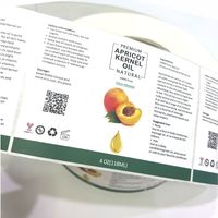 Pot de miel personnalisé de haute qualité autocollants collants biodégradables étiquette autocolante rouleau étiquettes autocollants