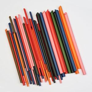 Pajitas de Plástico PLA Biodegradables Desechables de 230 mm, 210 mm, 190 mm, de Grado Alimenticio, para Fiestas, Bares, Bebidas, envasadas Individualmente para Vasos - Product Image 4