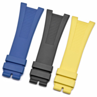 Bracelet de montre sport en caoutchouc FKM de 25 mm en gros pour Philippe pour Collection 5711 5712 5726 5980, plusieurs couleurs
