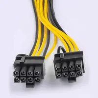 Pcie 4.0 3.0 Pcie Cable 16X Extender Riser Card Pci-E,Pcie 8 Pin 6Pin a doppio 8 Pin 6 2Pin cavo adattatore alimentatore modulare