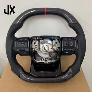 Personalice <span class=keywords><strong>el</strong></span> nuevo <span class=keywords><strong>volante</strong></span> de fibra de carbono adecuado para Toyota Land Cruiser Prado LC300 LC250 Cruiser LC200 Hilux Fortuner - Product Image 1