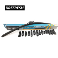 LAMES D'ESSUIE-GLACE MULTI-FIT HYBRIDE DE QUALITÉ SUPÉRIEURE LAMES D'ESSUIE-GLACE SANS CADRE FABRICANT ESSUIE-GLACES PLATS DE VOITURE