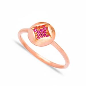 Dainty Marquise ออกแบบทับทิมหินขายส่งตุรกี Handcrafted 925แหวนเครื่องประดับเงิน - Product Image 2