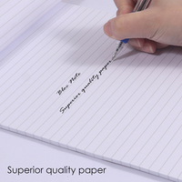 Foska vente en gros impression personnalisée journal positif planificateur d'étudiant Top papier collé A5 A4 BLOC carnet de notes pour étudiant