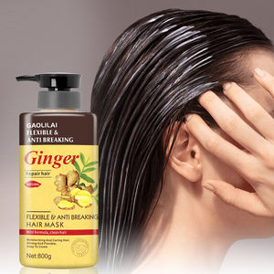 Fábrica personalizada al por mayor 800g anti pérdida de cabello membrana del cabello esponjosa limpieza profunda reparación de jengibre membrana del cabello - Product Image 1