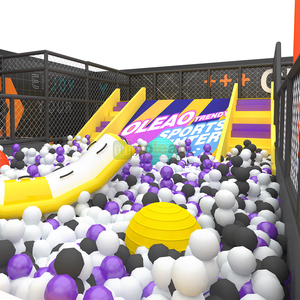 ชุดสนามเด็กเล่นในร่ม Aoleao Custom Softplay พร้อมสไลเดอร์ บ่อบอล แทรมโพลีน รับน้ำหนักได้มาก สำหรับเด็ก ใช้ในเชิงพาณิชย์ ได้รับการรับรองมาตรฐาน CE TUV - Product Image 1