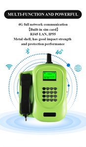 4G Sim thẻ điện thoại công cộng điện thoại an ninh bãi đậu xe du lịch hấp dẫn với hệ thống quản lý payphone - Product Image 4