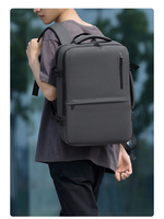 Sac à dos extensible de nouvelle conception, sac d'école, sac d'affaires, imperméable, grande capacité, sac à dos pour ordinateur portable, sac à dos multifonctionnel pour hommes