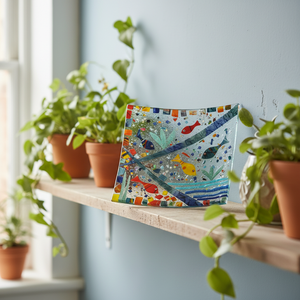 Plaques d'art Fusion de différentes tailles 14cm 18cm 23cm - Product Image 3