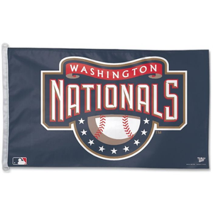 ธง MLB คุณภาพสูง พิมพ์ลายตามสั่ง ขนาด 3x5 ฟุต ผลิตจากโพลีเอสเตอร์ 100% พิมพ์สองด้าน ธงทีมวอชิงตัน นาชั่นแนลส์ - Product Image 3