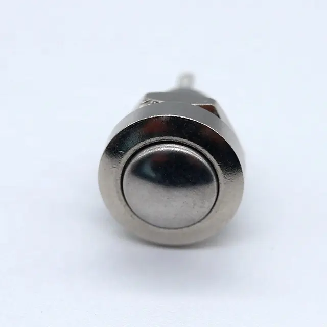 Kunden spezifische 8mm 10mm ein aus Druckknopf schalter Druckknopf schalter 12mm Drucktasten schalter mit Licht