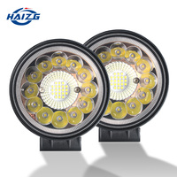 Meishaizg — lampe de travail Led 72W, éclairage rond 12-24V, lampe de travail, pour tracteur, camion/remorque, nouveau modèle 2021